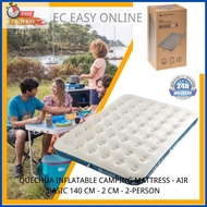 QUECHUA Inflatable Bed Air Mattress Outdoor Camping Travel Plush Bed Katil Tebal Tilam Angin  140 CM