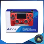 จอย Ps4 สีแดง ของแท้รุ่นใหม่ Ver.2 (Ps4 Controller Magma Red)(Ps.4 New Dual shock 4 CUH-ZCT2 Series)(จอย Ps4)(New Ps4 Dual Shock 4 Magma Red)(New DualShock 4)(Ps4 Controller)