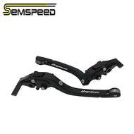 SEMSPEED สำหรับ SUZUKI HAYABUSA / GSXR1300 GSX1300R 2008-2020 รถจักรยานยนต์ CNC ปรับพับเบรคคลัทช์บาร