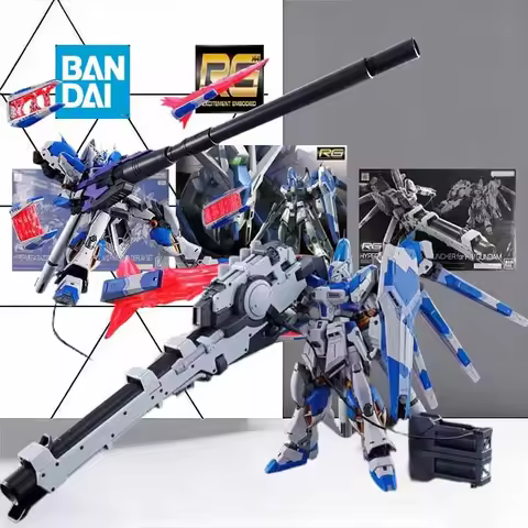 Hi-v Gundam RX-93-ν2 RG 1/144 Movable Assembly Model Bandai Mobile Suit Gundam Mecha Collectible Hob