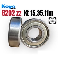 [ genuine Koyo 6202 zz round bearing core 15x35x11mm ]