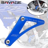 Motorcycle Sprocket Cover For YAMAHA YZ125 06-22 YZ125X 2020-2022 Dirt Pit Bike Engine Chain Guard P