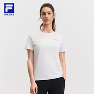 FILA CORE ATHLETICS FILA-FIT WOMEN Women Short Sleeve T-shirt (Violet / White)