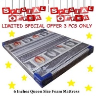 6 Inches Queen Size Foam Mattress