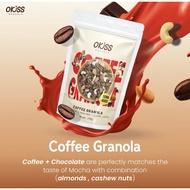 OKISS Mocha Coffee Granola Oats 咖啡燕麦 (300 grams) 🔥