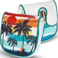 White Coconut Palm DF3 Mallet Putter Cover Golf Head Cover Golf Club Cover Golf LAB Golf