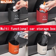 MAZDA Car storage bin car door cup holder garbage bin umbrella storage Nappa leather car storage box