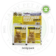 Smart Choice Brewer Yeast with Garlic Extract for Cat -2x10g/pack (1 CARD)