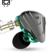 KZ ZSX 5BA+1DD Hybrid In-Ear Speaker Headphone 12 Drivers Units HIFI Music Bass Headset DJ Monitor Gaming Earphone Earbuds KZ ZS10 Pro ASF ASX CCA C12