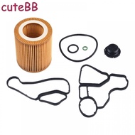 Oil Filter+Housing//Gasket & Cooler Seal Set For BMW X3 N26 N52 N54 N56 //new