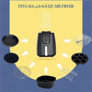 Air Fryer with 9in12 Set AirFryer3.6 QT-6.8 QT