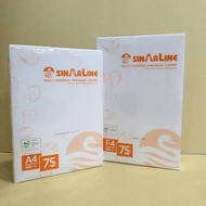 Sinarline a4 and F4 75 gram HVS paper