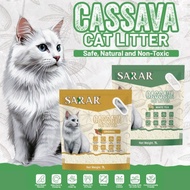 SARAR Cassava Plant Based Materials Cat Litter (7L)  cat litter pasir kucing