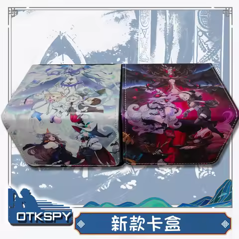 Yugioh Elzette, Azamina of the White Forest Deck Box Yu-Gi-Oh! TCG OCG PTCG Trading Cards Pu Leather