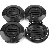 RTrhinoTuning 4PCS 3.25in Black Wheel Center Caps 83mm Compatible with Suburban Silverado Tahoe 18" 