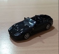 1/64 KYOSHO FERRARI 550 BARCHETTA PININFARINA YEAR 2000 BLACK 法拉利 超級 跑車 1:64 合金 模型車 京商 絕版品 like inno