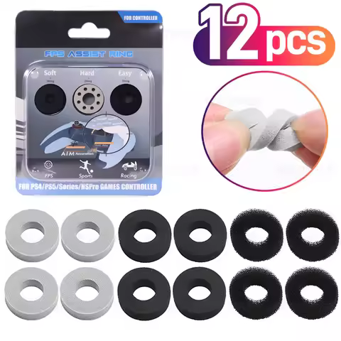 Precision Target Rings for Switch 2/PS5/PS4 Controller Joystick 3D Analog Aim Assist Ring Motion Con