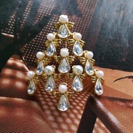 Vintage Jewelry 西洋古董飾品 Nina Ricci AVON 天使 聖誕樹別針