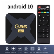 Q96 X7 Smart TV box Android10 2023 allwinner H313 UHD 4K 3D HDR10 H. 265 WIFI 5G Spain iptv 16GB 256GB Multimedia player TV Receivers