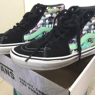 Vans Skate Sk8 hi, Black/green