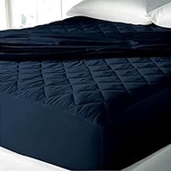 Cloth Fusion 100% Waterproof Mattress Protector King Size, Elastic Fitted Soft 100% Cotton Quilted B