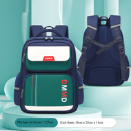 bag backpack for boys and girls going to elementary school, size 38cm, made of high-quality waterpro
