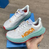 【全新正貨】💥HOKA ONE ONE Carbon X2低幫 跑步鞋男女同款白藍