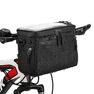 [LIS1] Bicycle Handlebar Bag Cycle Bike Front Tube Pannier Shoulder Carrier Pouch