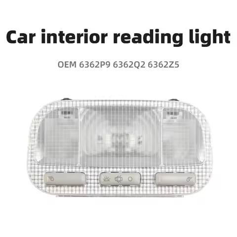 6362P9 6362Q2 6362Z5 for Peugeot 308 408 3008 301 307 407 Citroen C3C4C5 Roof Light Interior Reading
