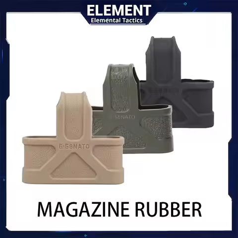 Element 5.56 Fast Magazine Rubber Holster Mag Pull Assist Cage Loops NATO Skull M4 M16 AR15 Paintbal