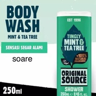 Original Source Body Wash Body Shower 250ml / Mint &amp; Tea Tree / Vanilla &amp; Rapsberry / Lavender
