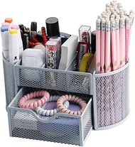 Mesh Desk Organizer,Office Storage Supplies Drawer Organizers,Pencil Holders &amp; Pen Holders,Multifunctional Workspace Supply Organizers Stationery Storage 9 in 1 for Office, Home,School,Classroom