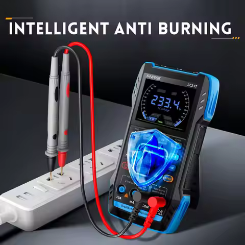 FNIRSI 2C23T 3 in1 Digital Oscilloscope Multimeter Function Signal Generator 9999 Counts AC DC Volta