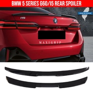 BMW G60 Rear spoiler MP CS design trunk boot spoiler wing for 5 series 520i i5 G60 accessories