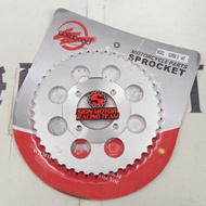 Rear Gear 428-44T Honda Prima / Grand / Supra X 100 / Win Wilwood Chrome