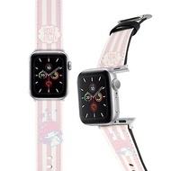 SANRIO-Apple Watch-皮革錶帶-條紋LITTLE TWIN STARS