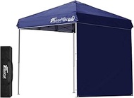 Fieldoor G03 Pop-up Gazebo, One-touch Tarp Tent, Easy Assembly, Steel Frame, Includes 1 Side Sheet, 
