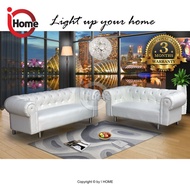 I HOME AMBEE 2, 3, 2+3 Seater Sofa Set PVC Leather Sofa Upholstery