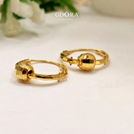 GDORA Gold Earring Donut 916