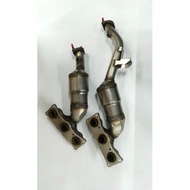 BMW E90 N52 2.5 / 3.0 Straight-6 Cyclinder Car Muffler Exhaust Pipe Manifold Ceramic Euro 4 Catalyst