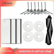 [Lifestyle] Main Side Brush Filter Mop Cloth Accessories for ECOVACS Deebot N9+ Vacuum Cleaner Parts