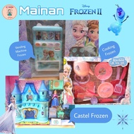Frozen Toys Good/ Frozen Toys Birthday Gifts/ Cooking Toys Vending Machine Toy Frozen Makeup