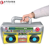 CHINK Inflatable Radio Recorder  80's 90's Party Decorations Reusable Retro Dress Accessory