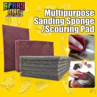 3M Scotch Brite 7447 Ultra Fine 7448 Multipurpose Nylon Silk Pad Penyental Sutera Nilon Kapas Cuci