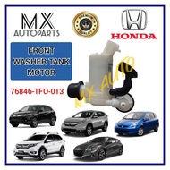 HONDA JAZZ TFO TGO HRV T7A CRZ CRV SWA TOA STREAM SMA RN6 BRV FRONT WIPER WASHER TANK MOTOR ( 76846-