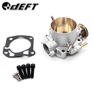 DEFT Aluminum Silver Intake Manifold 70mm Throttle Body For Honda B16 B18 D16 F22 B20 D/B/H/F EG EK 