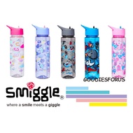 Smiggle Peppy Plastic Spout Drink Bottle 750ml/Bottle Drink Smiggle/Bottle Dino/Bottle Pink/Dino Bot
