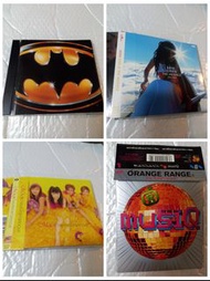每CD盒只售$28另包平郵用泡泡封 (Batman / 日版Misia / Max / 日版Orange Range)