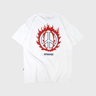 DISTRO T-SHIRT EPIDEMIC FIRE PEACE T-SHIRT / MEN'S WOMEN'S DISTRO T-SHIRT