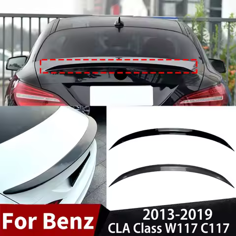 For Mercedes-Benz CLA Class W117 C117 CLA180 CLA200 CLA45 2013-2019 AMG Style Rear Trunk Spoiler Tai